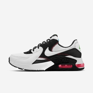 Sneakers Nike Air Max Excee Blanche 5328-976 White/Black/Flash Crimson/White Femme | POK-93058274